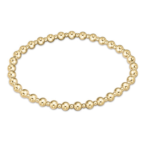 Grateful Gold 4mm Bracelet by enewton
