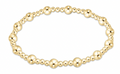 Extends Sincerity Gold 5mm Bracelet by enewton