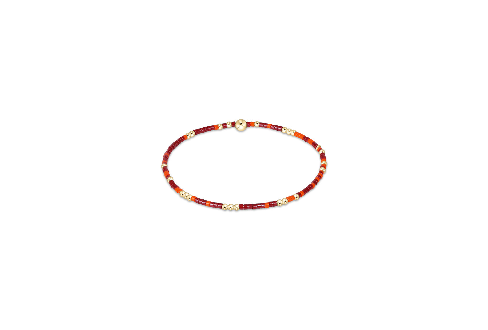 gameday hope unwritten bracelet - bright orange-wine by enewton