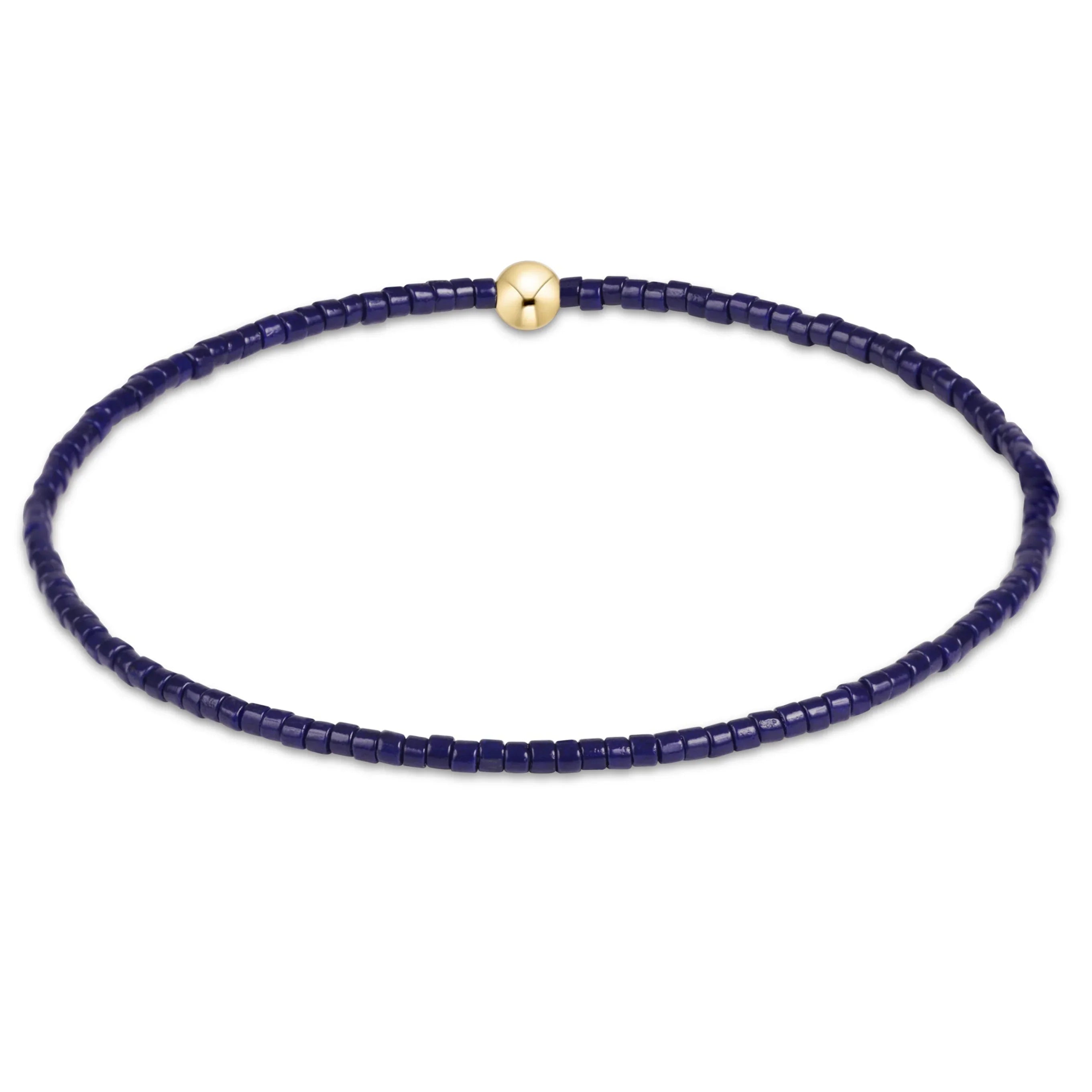hope classic bracelet - navy by enewton