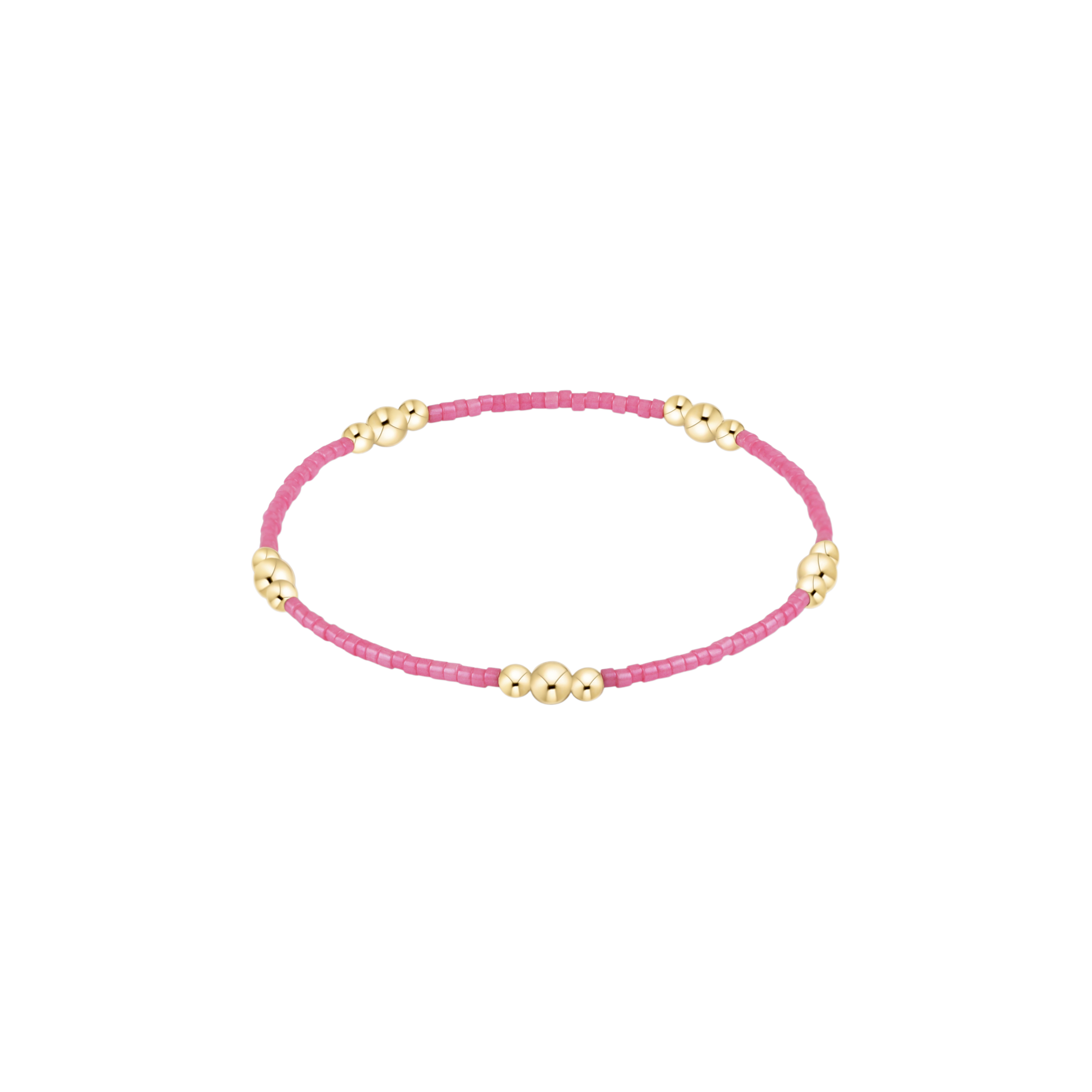 Hope Purpose Gold Bracelet - Bubblegum