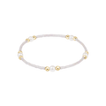 Hope Purpose Pearl Bracelet - Silky White