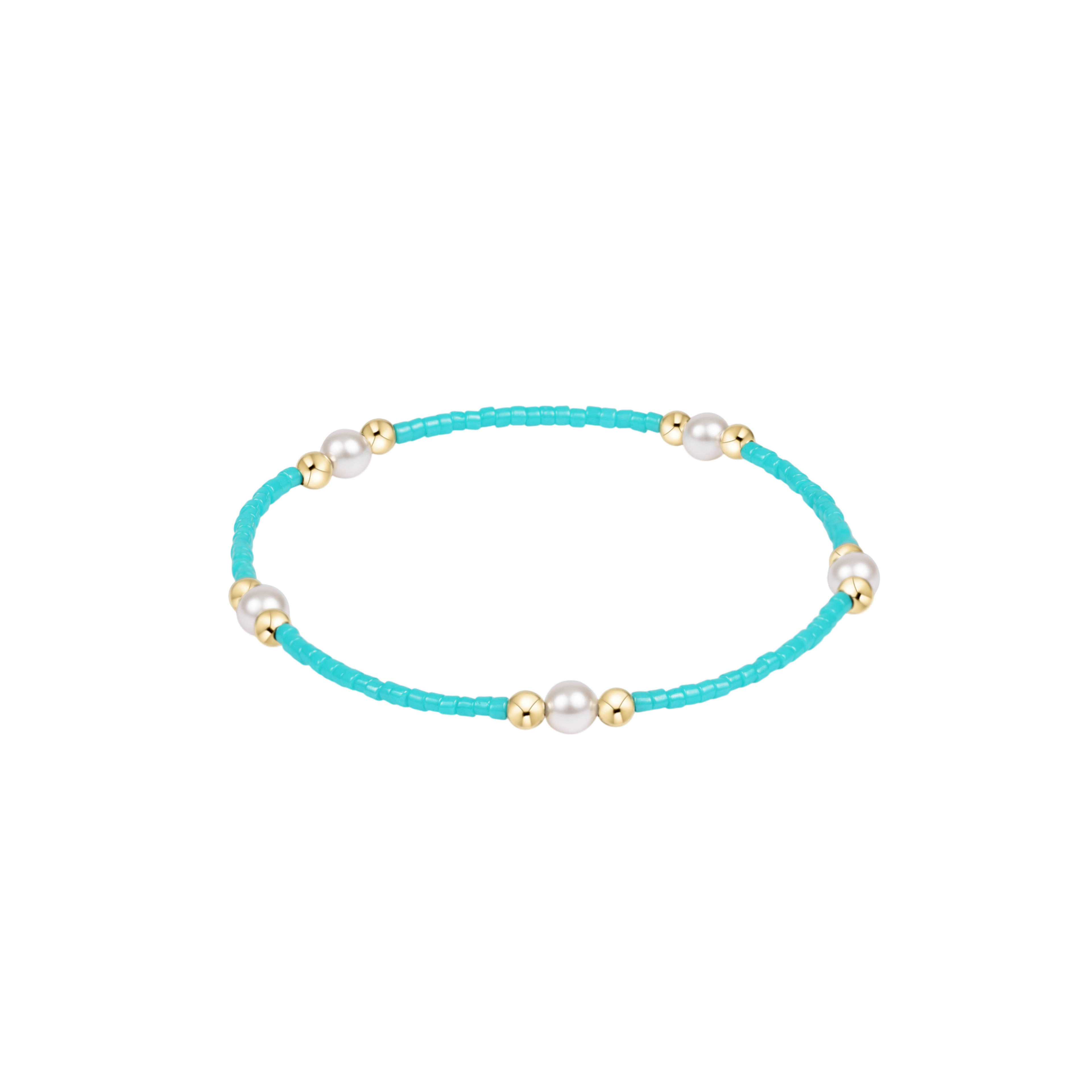Hope Purpose Pearl Bracelet - Turquoise