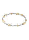 Hope Unwritten Mixed Metal 4mm Bracelet by enewton