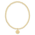 enewton extends - gameday ecollegiate classic gold 3mm bracelet -ga tech disc