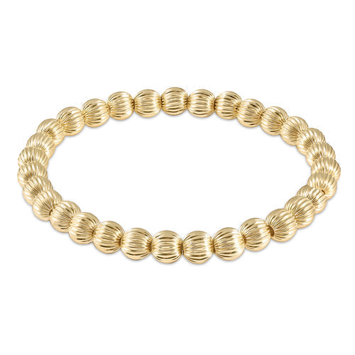 Extends Dignity Gold 6mm Bracelet by enewton
