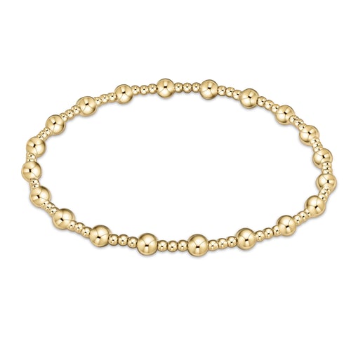 Extends Sincerity Gold 4mm Bracelet by enewton