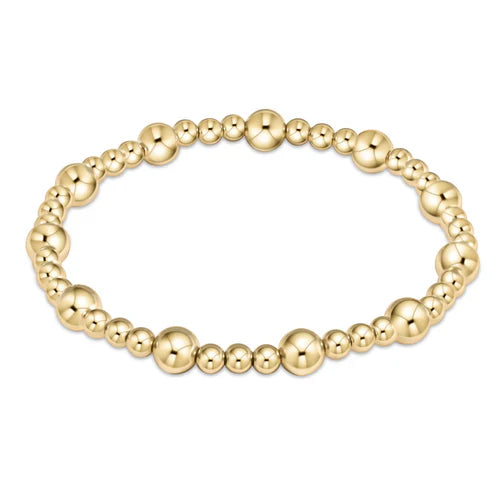 Extends Sincerity Gold 6mm Bracelet by enewton