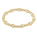Extends Sincerity Gold 6mm Bracelet by enewton