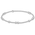 Hope Unwritten Sterling 4mm Bracelet by enewton