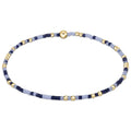 gameday hope unwritten bracelet - light blue/matte navy by enewton