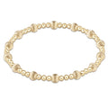 Dignity Sincerity Gold 5mm Bracelet by enewton