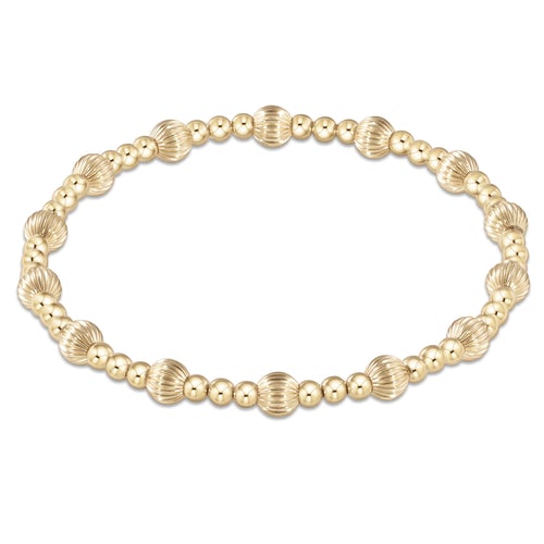 Dignity Sincerity Gold 5mm Bracelet by enewton