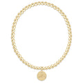 enewton-gameday ecollegiate classic gold 3mm bracelet -lsu disc