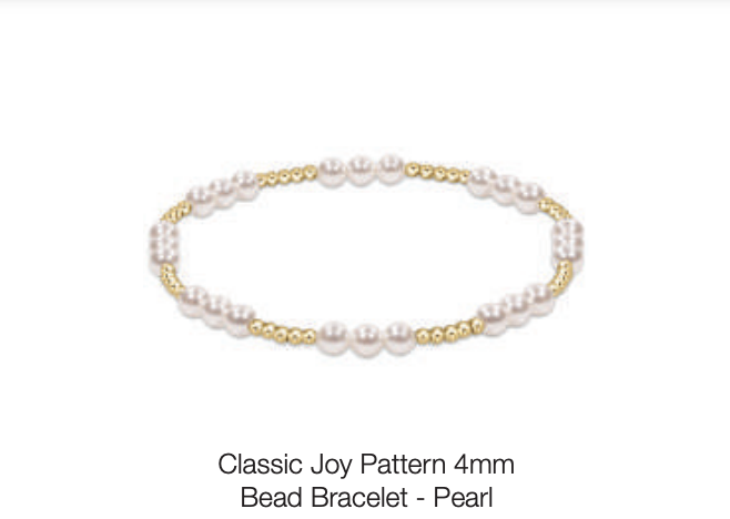 Joy Pearl 4mm Bracelet by enewton