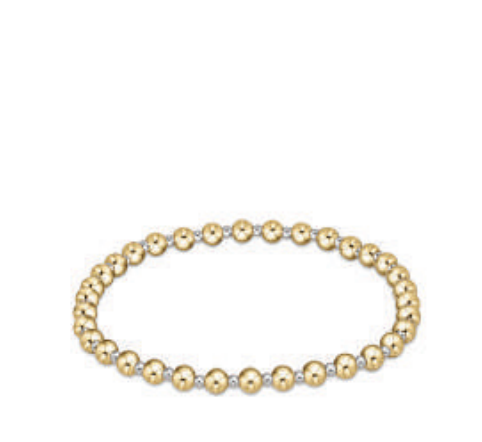 Grateful Mixed Metal 4mm Bracelet by enewton