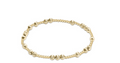 Extends Hope Unwritten Dignity Gold 4mm Bracelet- by enewton