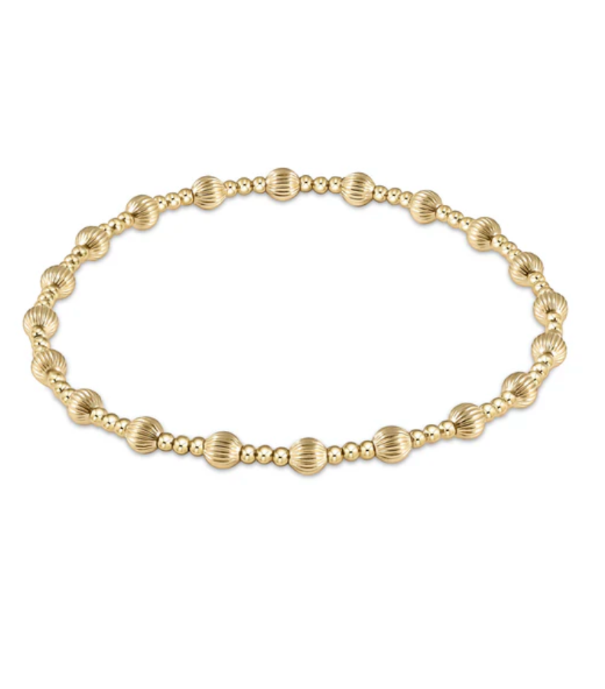 Dignity Sincerity Gold 4mm Bracelet BY ENEWTON