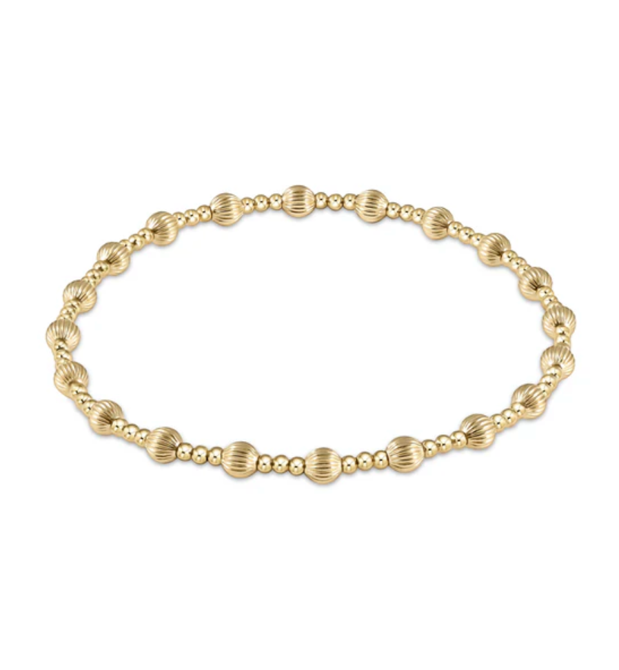 EXTENDS DIGNITY SINCERITY 4MM BEAD BRACELET - BY ENEWTON