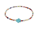 egirl hope unwritten bracelet signature cross - hot mess by enewton
