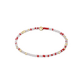 enewton extends - gameday hope unwritten bracelet - bright red-white by enewton