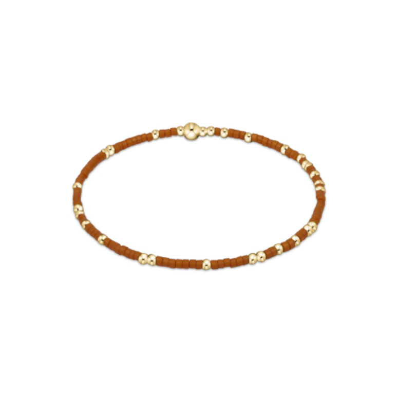 enewton extends - gameday hope unwritten bracelet - burnt orange by enewton