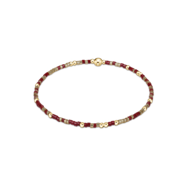 enewton extends - gameday hope unwritten bracelet - gold luster-wine by enewton
