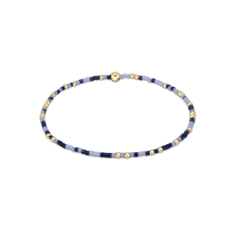 enewton extends - gameday hope unwritten bracelet - light blue-matte navy by enewton