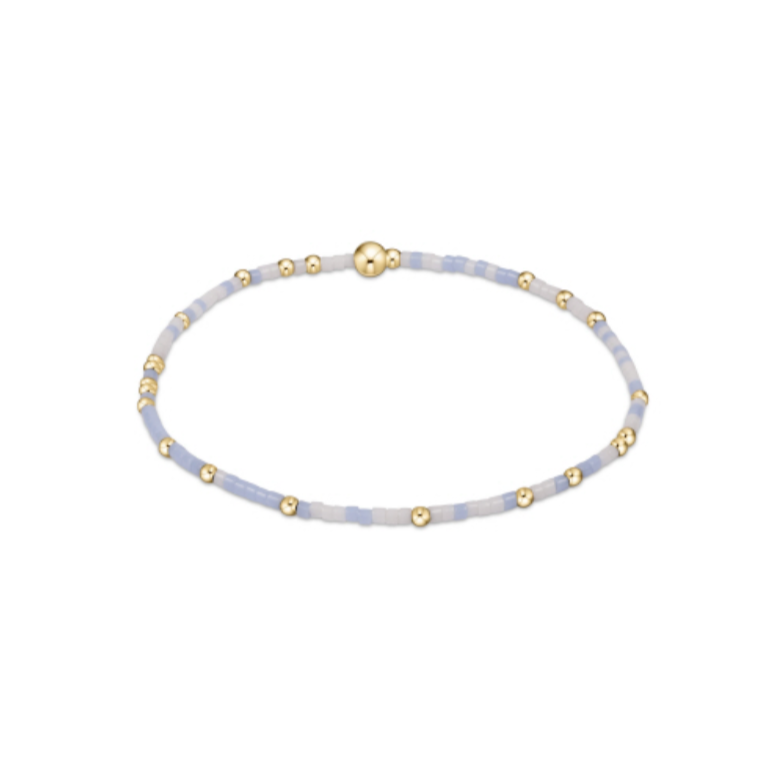 enewton extends - gameday hope unwritten bracelet - light blue-white by enewton