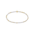 enewton extends - gameday hope unwritten bracelet - white by enewton