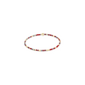 gameday hope unwritten bracelet - grey-bright red