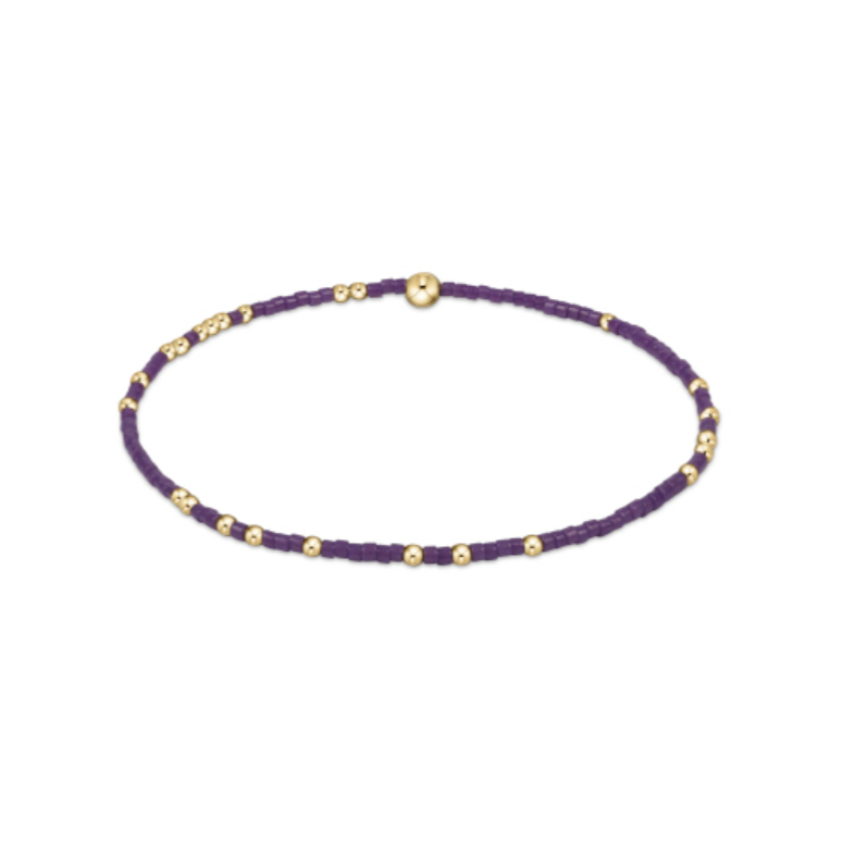 gameday hope unwritten bracelet - purple by enewton