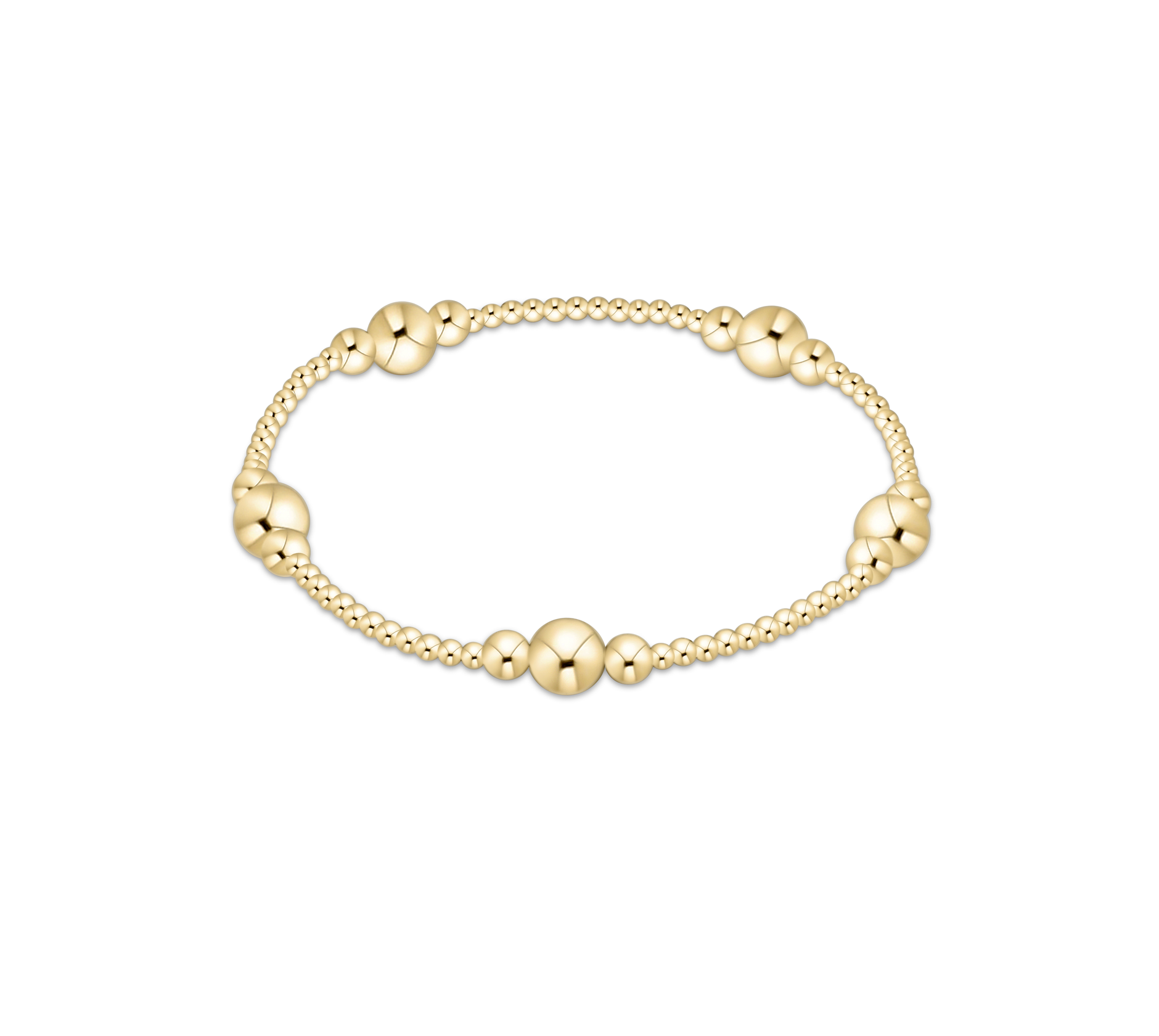 Purpose Gold 6mm Bracelet by enewton