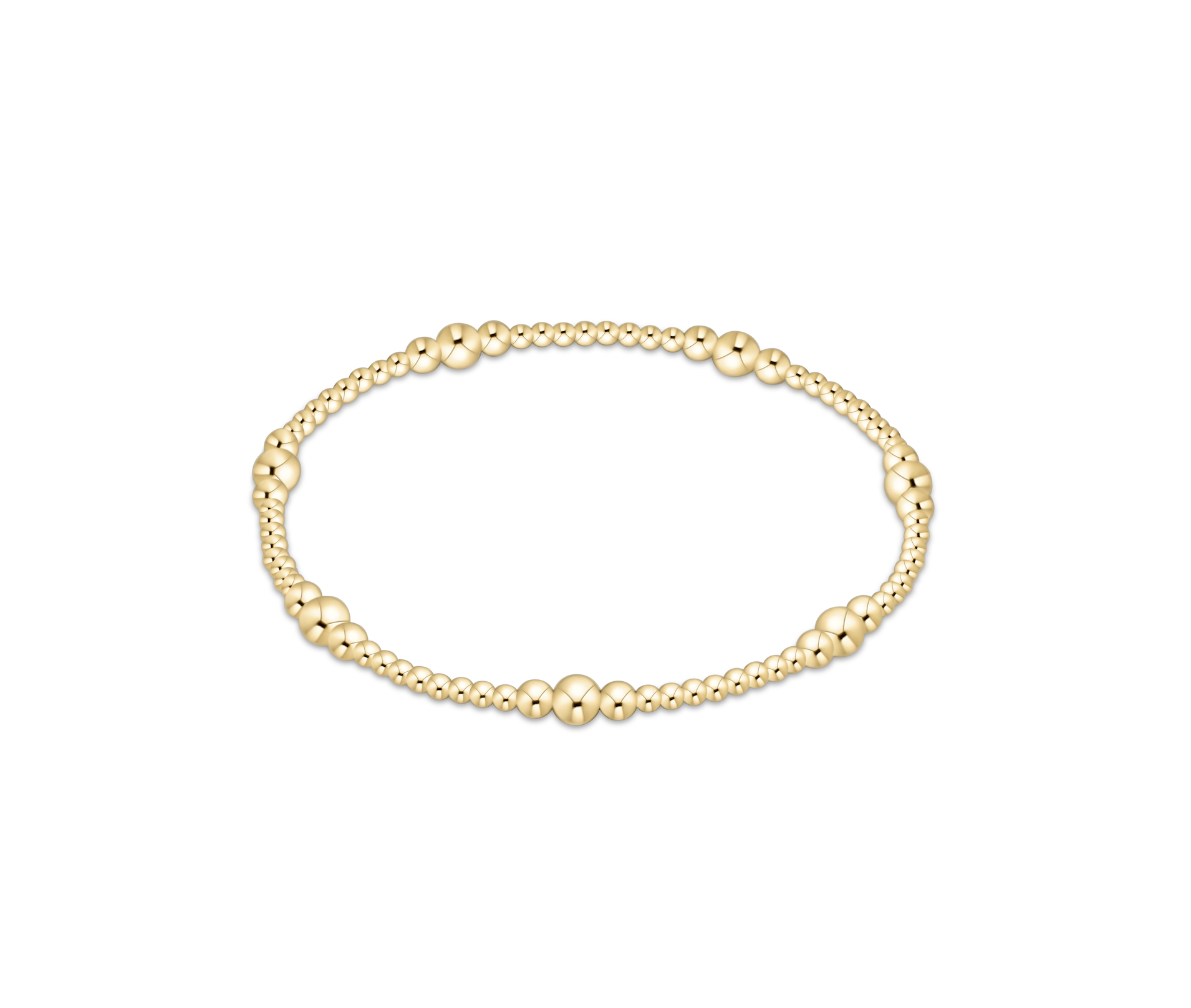 Purpose Gold 4mm Bracelet by enewton