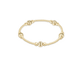 Purpose Dignity 6mm Gold Bracelet by enewton