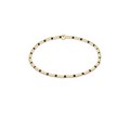 Hope Sincerity Pattern 2mm Bead Bracelet - Chocolate by enewton