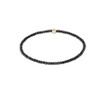 Faceted Hematite 2mm Bead Bracelet by enewton