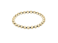 enewton Extends - Faceted Hematite Grateful Pattern 5mm Bead Bracelet by enewton