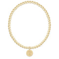 enewton-gameday ecollegiate classic gold 3mm bracelet -texas a&m disc