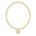 enewton-gameday ecollegiate classic gold 3mm bracelet -tennessee disc