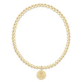 enewton gameday ecollegiate classic gold 3mm bracelet -uva disc