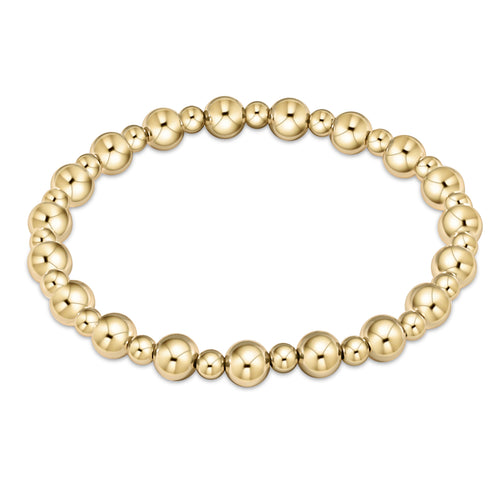 Grateful Gold 6mm Bracelet by enewton