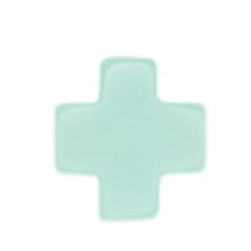 egirl Signature Cross Small 2mm Gold Bracelet - Mint by enewton