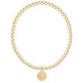 enewton-gameday ecollegiate classic gold 3mm bracelet -ole miss disc